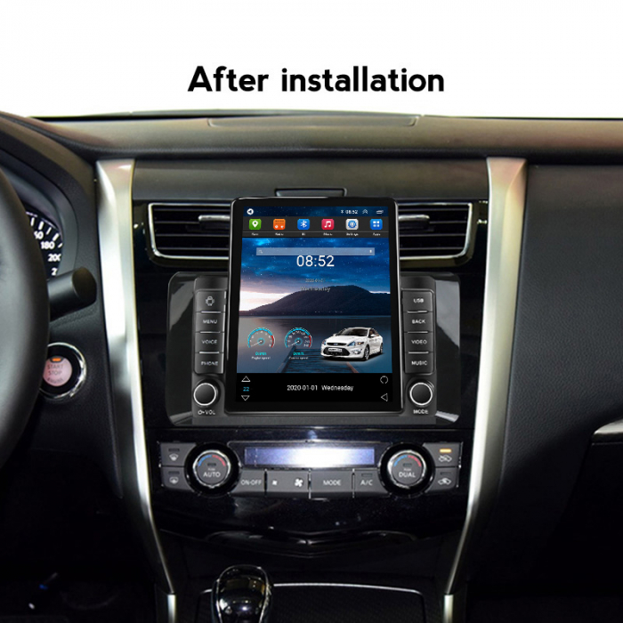 Navigatie dedicata Nissan Teana 2013-2018,Tesla Style, ANDROID 13,Carplay&Android Auto, 10 inch , 8+128GB, Internet, Aplicatii, Waze, GPS [4]