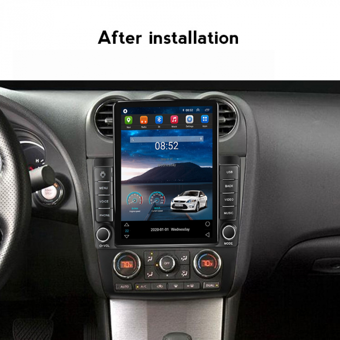 Navigatie dedicata Nissan Teana Altima 2008-2012,Tesla Style, ANDROID 13,Carplay&Android Auto, 10 inch , 8+128GB, Internet, Aplicatii, Waze, GPS [4]