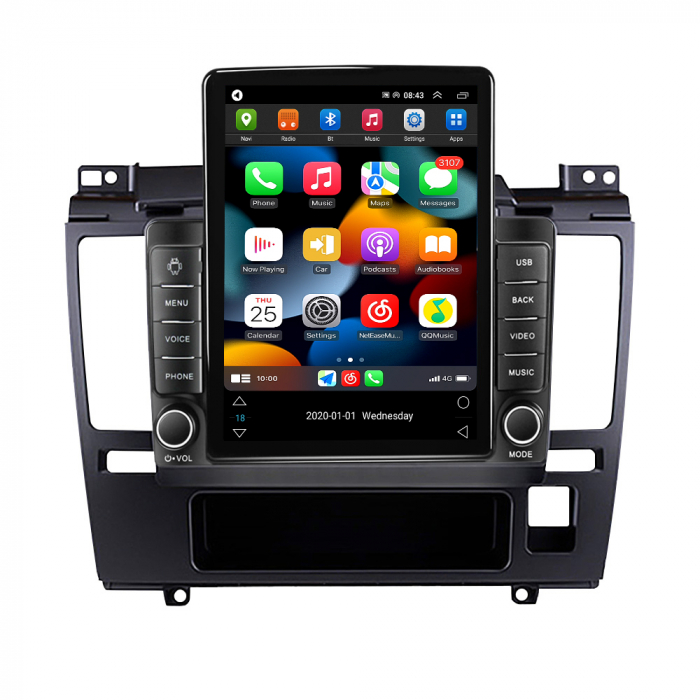 Navigatie dedicata Nissan Tiida 2005-2010,Tesla Style, ANDROID 13,Carplay&Android Auto, 10 inch , 8+128GB, Internet, Aplicatii, Waze, GPS [2]