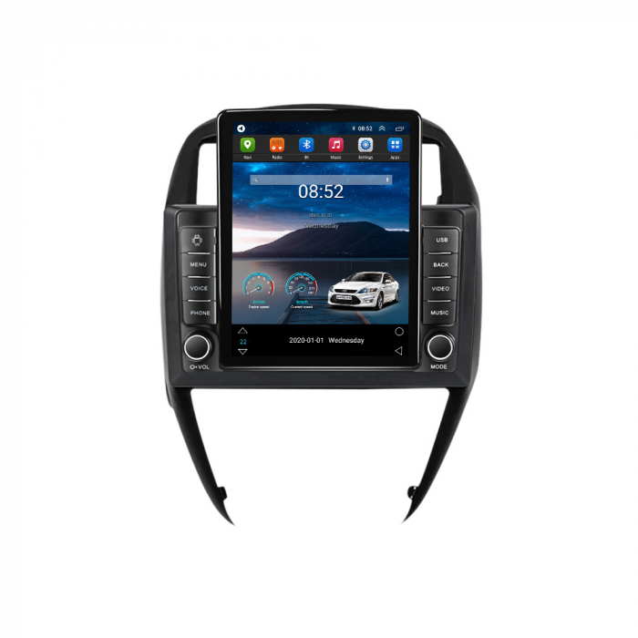 Navigatie dedicata Nissan Versa 2014-2020,Tesla Style, ANDROID 13,Carplay&Android Auto, 10 inch , 8+128GB, Internet, Aplicatii, Waze, GPS [2]