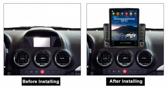 Navigatie dedicata Opel Antara 2006-2017,Tesla Style, ANDROID 13,Carplay&Android Auto, 10 inch , 8+128GB, Internet, Aplicatii, Waze, GPS [3]