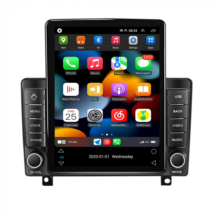 Navigatie dedicata Opel Astra H 2006 -2014,Tesla Style, ANDROID 13,Carplay&Android Auto, 10 inch , 8+128GB, Internet, Aplicatii, Waze, GPS [2]