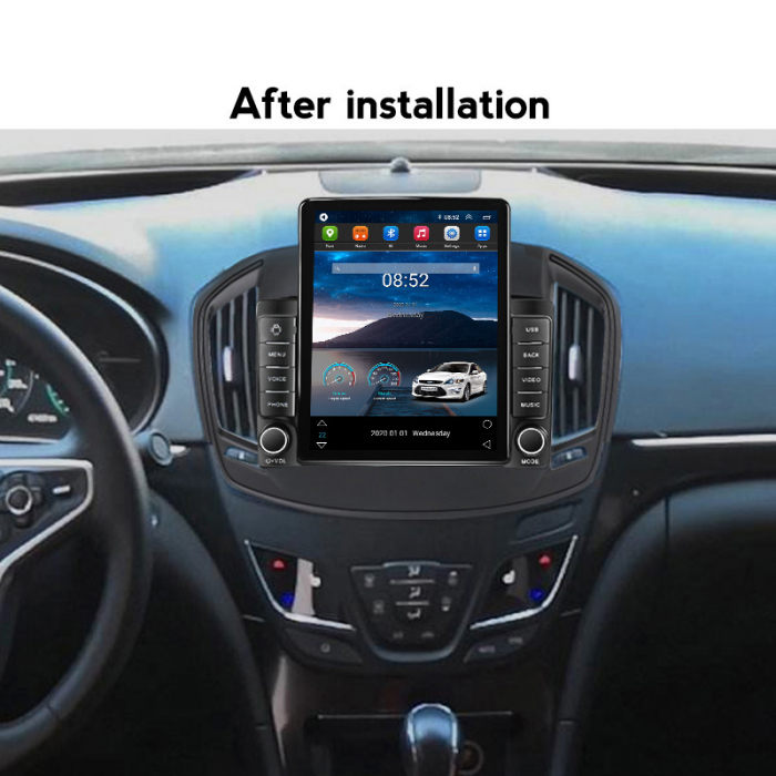 Navigatie dedicata Opel Insignia 2013-2017,Tesla Style, ANDROID 13,Carplay&Android Auto, 10 inch , 8+128GB, Internet, Aplicatii, Waze, GPS [4]