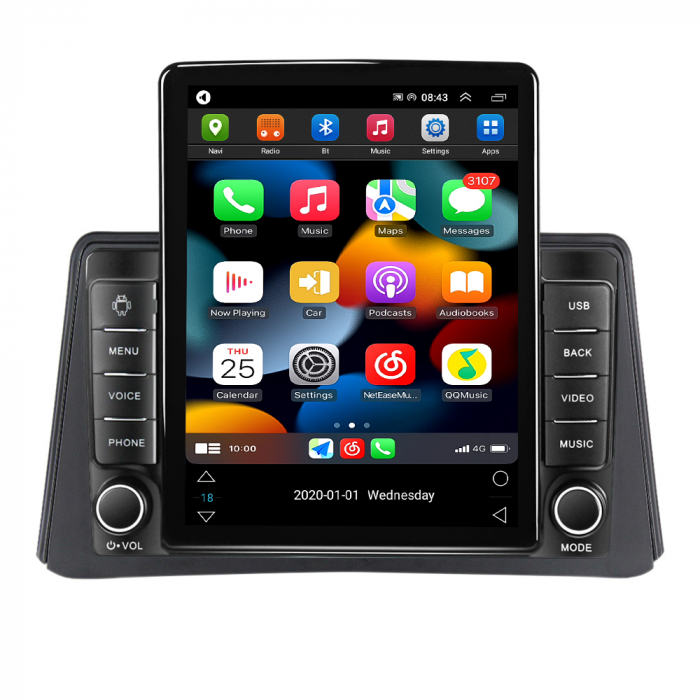 Navigatie dedicata Opel Mokka 2012-2016,Tesla Style, ANDROID 13,Carplay&Android Auto, 10 inch , 8+128GB, Internet, Aplicatii, Waze, GPS [2]