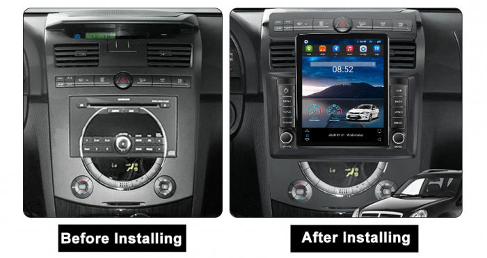 Navigatie dedicata SsangYong Rexton 2006-2012,Tesla Style, ANDROID 13,Carplay&Android Auto, 10 inch , 8+128GB, Internet, Aplicatii, Waze, GPS [3]