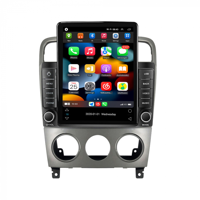 Navigatie dedicata Subaru Forester 2004-2008,Tesla Style, ANDROID 13,Carplay&Android Auto, 10 inch , 8+128GB, Internet, Aplicatii, Waze, GPS [2]