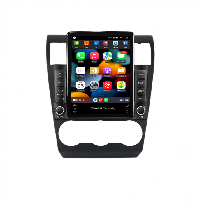 Navigatie dedicata Subaru Forester 2013-2015,Tesla Style, ANDROID 13,Carplay&Android Auto, 10 inch , 8+128GB, Internet, Aplicatii, Waze, GPS [2]