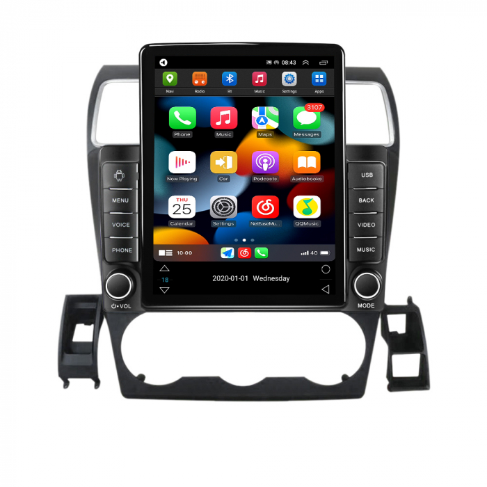 Navigatie dedicata Subaru Forester 2015-2017,Tesla Style, ANDROID 13,Carplay&Android Auto, 10 inch , 8+128GB, Internet, Aplicatii, Waze, GPS [2]