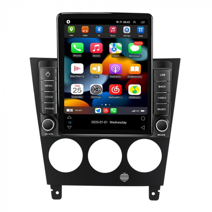 Navigatie dedicata Subaru Impreza 2002-2007,Tesla Style, ANDROID 13,Carplay&Android Auto, 10 inch , 8+128GB, Internet, Aplicatii, Waze, GPS [2]