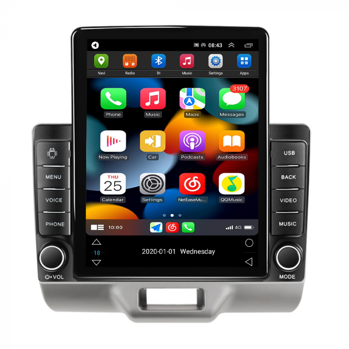 Navigatie dedicata Suzuki Every 2016,Tesla Style, ANDROID 13,Carplay&Android Auto, 10 inch , 8+128GB, Internet, Aplicatii, Waze, GPS [2]