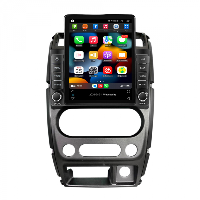 Navigatie dedicata Suzuki Jimny 2007-2012 Tesla Style, Quadcore, 4GB RAM 64GB ROM RAM, ANDROID 13,Carplay&Android Auto, 10 inch, Internet, Aplicatii, Waze [3]