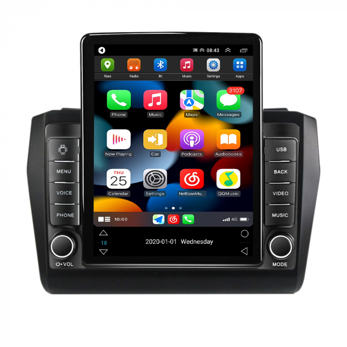 Navigatie dedicata Suzuki Swift 2016-2020,Tesla Style, ANDROID 13,Carplay&Android Auto, 10 inch , 8+128GB, Internet, Aplicatii, Waze, GPS [2]