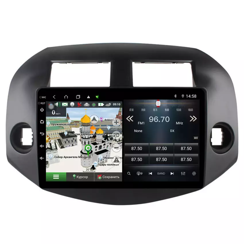 Navigatie dedicata Toyota Rav 4 2007-2012, 4GB RAM 32GB ROM, 10", Android 13, Internet, Aplicatii, Waze [2]