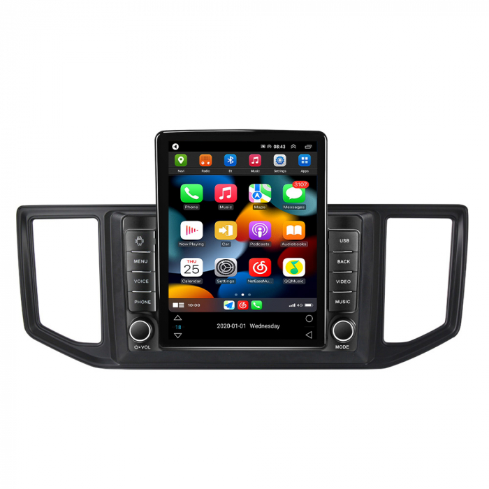 Navigatie dedicata VW Crafter 2017-2021, Tesla Style, ANDROID 13, 10 inch , 8+128GB, Internet, Aplicatii, Waze, GPS [2]
