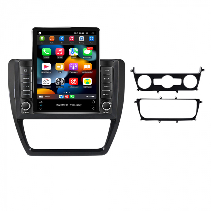 Navigatie dedicata VW Sagitar 2012-2016, Tesla Style, ANDROID 13, 10 inch , 8+128GB, Internet, Aplicatii, Waze, GPS [2]