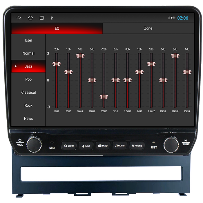 Navigatie dedicata Perla 9 2009 Idea 2011 2014 Tesla cu butoane rotative model 2024, 4GB RAM 64GB ROM, Procesor Quadcore, Android 14, Display QLED 10", DSP, Carplay&Android Auto [2]