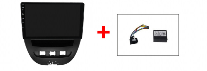 Navigatie dedicata Peugeot 107 2009-2015, 4GB RAM 64GB ROM, Octacore, Android 13, Display QLED 10", DSP, Carplay, Android Auto, Internet, Youtube, Waze, WIFI, Bluetooth [6]