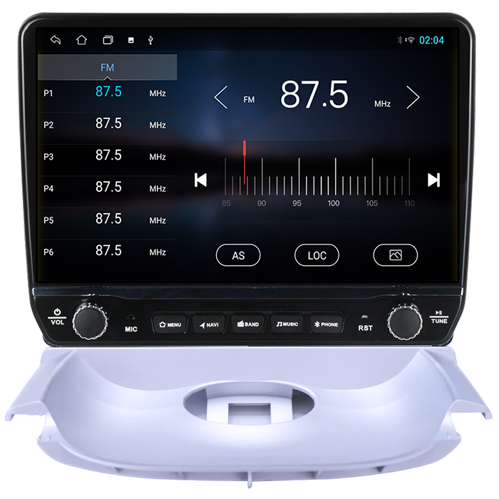 Navigatie dedicata Peugeot 206 1998-2009 Tesla cu butoane rotative model 2024, 4GB RAM 64GB ROM, Procesor Quadcore, Android 14, Display QLED 10", DSP, Carplay&Android Auto [3]