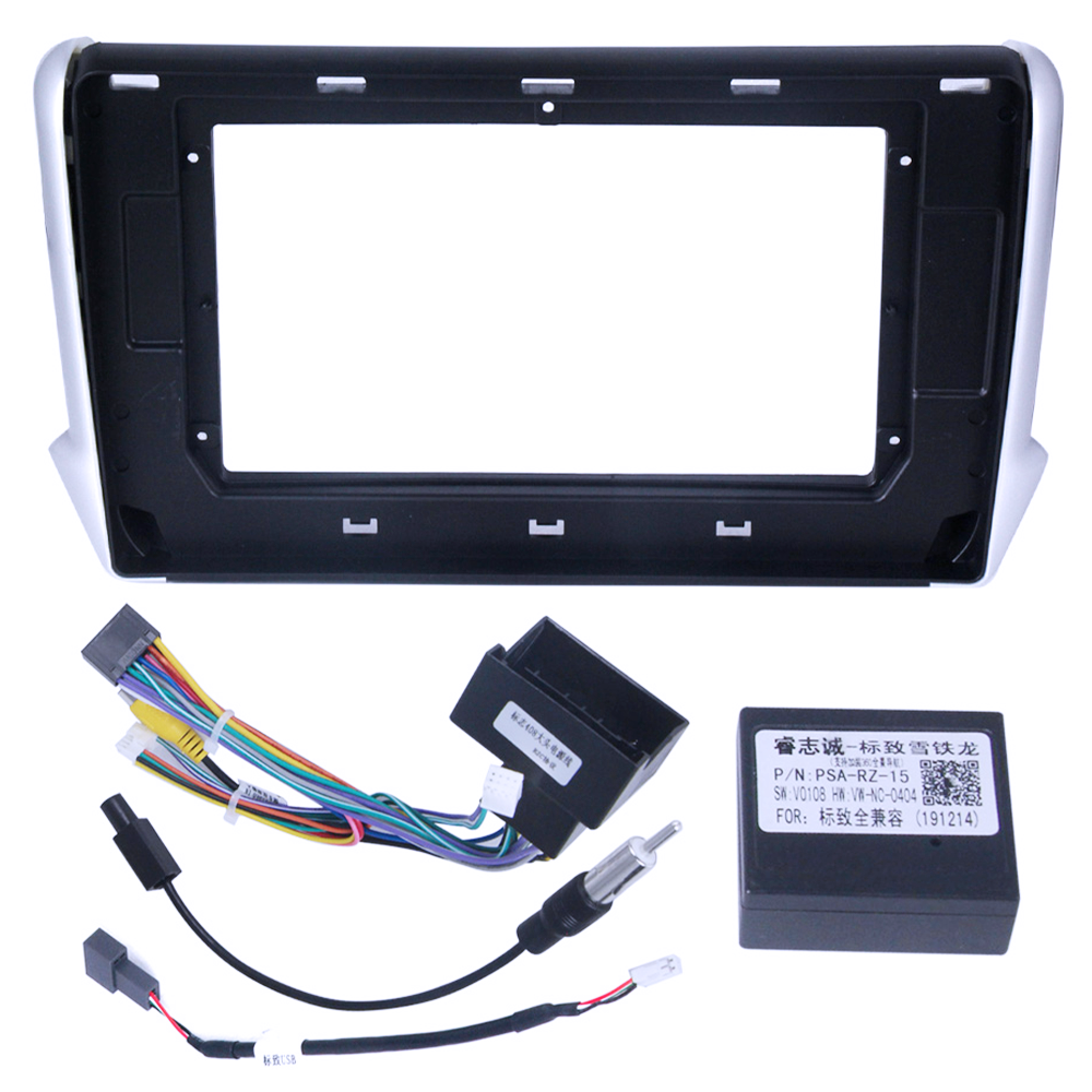 Navigatie dedicata Peugeot 2008 2013-2020,Tesla Style, ANDROID 13,Carplay&Android Auto, 10 inch , 8+128GB, Internet, Aplicatii, Waze, GPS [2]