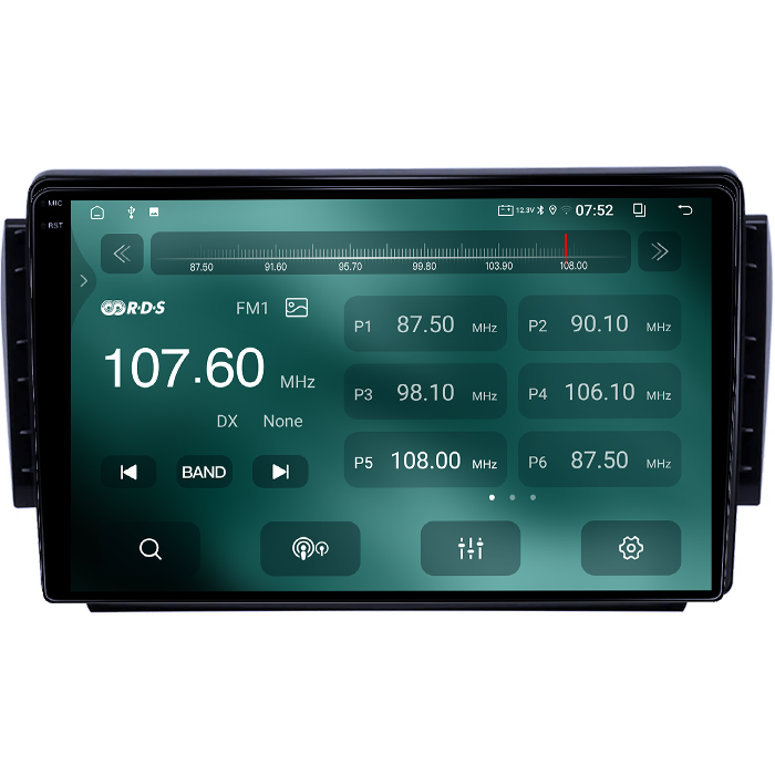 Navigatie dedicata Peugeot 2008 (2015), 4GB RAM 64GB ROM, Quad Core, Display 9" QLED 1K, Carplay, Android 14, Bluetooth, Magazin Play, Suport Camere AHD [3]