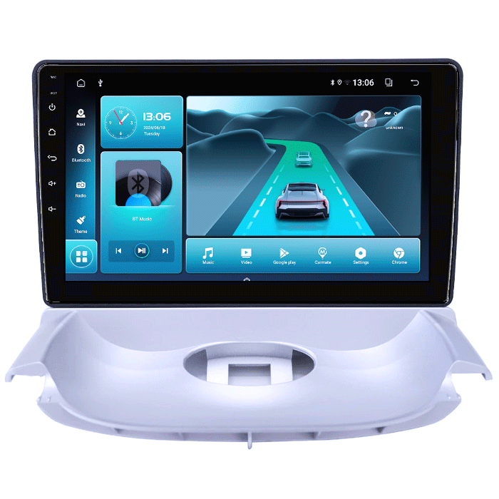 (Resigilata) Navigatie dedicata Peugeot 206 1998-2009, 2GB RAM 32GB ROM, Quad Core, Display 9" IPS Full HD, Carplay&Android Auto, Android 14, Suport camere AHD [3]