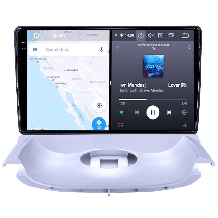 Navigatie dedicata Renault Corega 2016, 8GB RAM 128GB ROM, Octacore, Platforma TS18, Android 14, Display QLED 9", Suporta camera 360", DSP, Carplay&Android Auto, SIM 4G, Ventilator Activ [7]