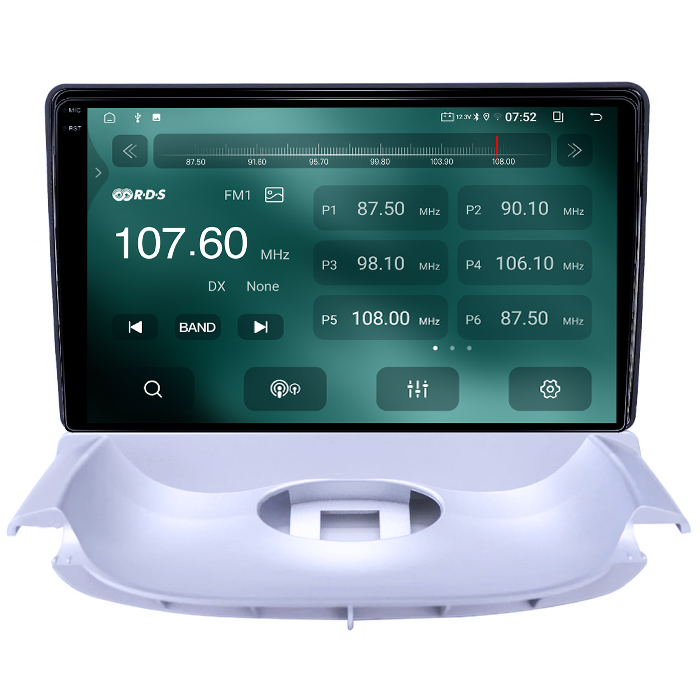 Navigatie dedicata Renault Corega 2016, 8GB RAM 128GB ROM, Octacore, Platforma TS18, Android 14, Display QLED 9", Suporta camera 360", DSP, Carplay&Android Auto, SIM 4G, Ventilator Activ [2]