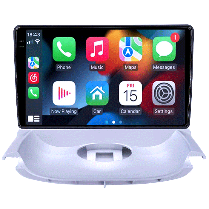 Navigatie dedicata Renault Corega 2016, 8GB RAM 128GB ROM, Octacore, Platforma TS18, Android 14, Display QLED 9", Suporta camera 360", DSP, Carplay&Android Auto, SIM 4G, Ventilator Activ [4]