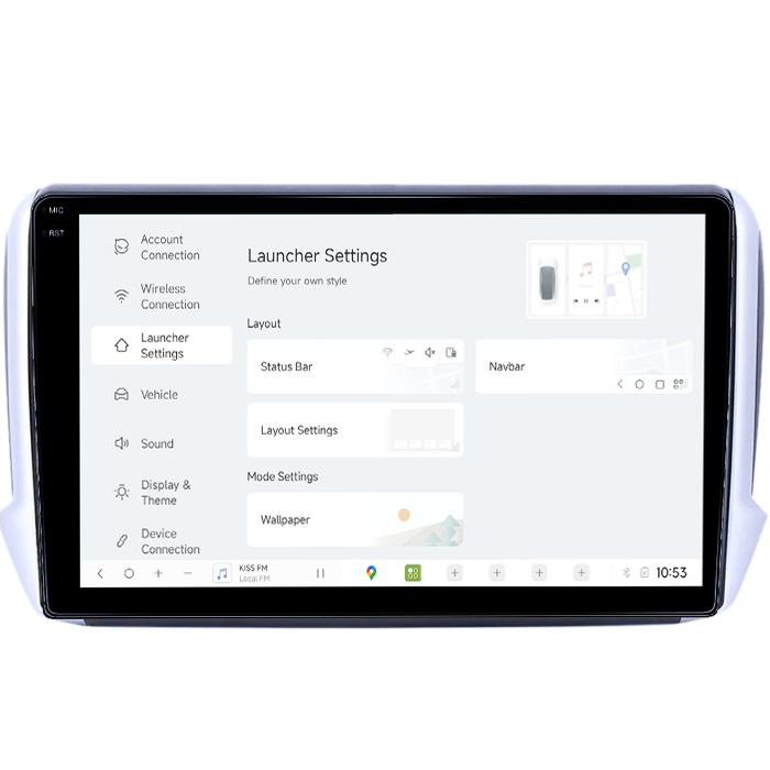Navigatie dedicata Peugeot 208 / 2008 2012-2020, DUDU3, 4GB RAM 64GB ROM, Octacore, Platforma 8581, Android, Display QLED 9", DSP, Carplay&AndroidAuto [5]