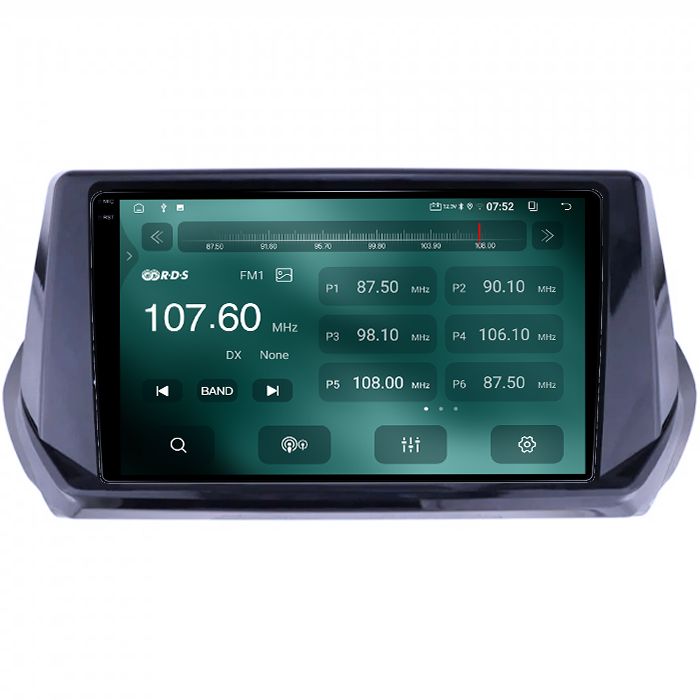 Navigatie dedicata Peugeot 208 / 2008 2019+, 12GB RAM 256GB ROM, Android 13, Rezolutie 2K, Display QLED, 9", DSP, Carplay, Android Auto, Internet, Youtube [4]