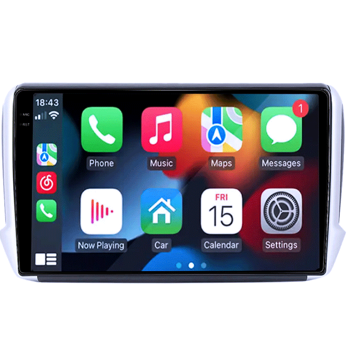 Navigatie dedicata Peugeot 208 / 2008 2012-2020, 8GB RAM 128GB ROM, Octacore, Platforma TS18, Android 14, Display QLED 9", Suporta camera 360", DSP, Carplay&Android Auto, SIM 4G, Ventilator Acti [9]