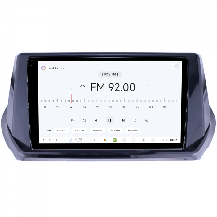 Navigatie dedicata Peugeot 208/2008 2019+, DUDU3, 4GB RAM 64GB ROM, Octacore, Platforma 8581, Android, Display QLED 9", DSP, Carplay&AndroidAuto [4]