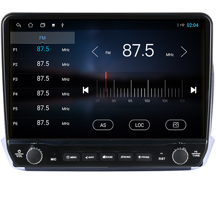 Navigatie dedicata Peugeot 208/2008 2012-2020 Tesla cu butoane rotative model 2024, 4GB RAM 64GB ROM, Procesor Quadcore, Android 14, Display QLED 10", DSP, Carplay&Android Auto [4]