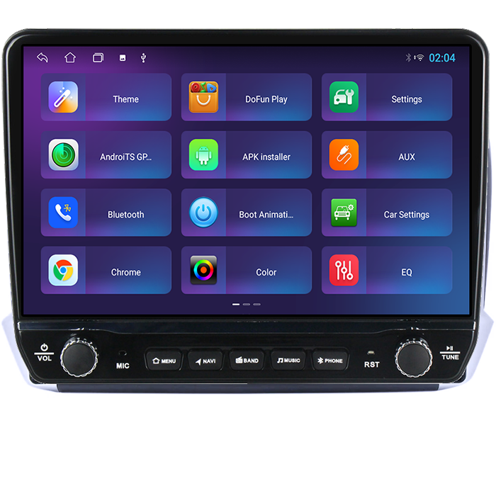 Navigatie dedicata Peugeot 208/2008 2012-2020 Tesla cu butoane rotative model 2024, 4GB RAM 64GB ROM, Procesor Quadcore, Android 14, Display QLED 10", DSP, Carplay&Android Auto [5]