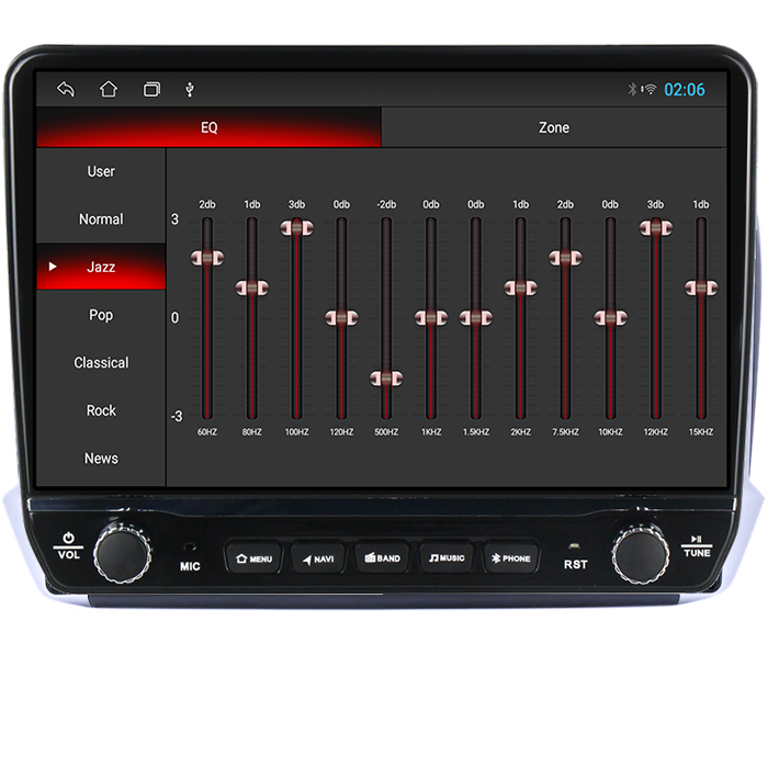Navigatie dedicata Peugeot 208/2008 2012-2020 Tesla cu butoane rotative model 2024, 4GB RAM 64GB ROM, Procesor Quadcore, Android 14, Display QLED 10", DSP, Carplay&Android Auto [3]