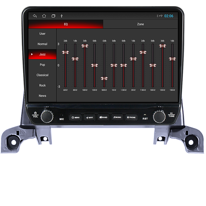 Navigatie dedicata Peugeot 3008 2017-2020 Tesla cu butoane rotative model 2024, 4GB RAM 64GB ROM, Procesor Quadcore, Android 14, Display QLED 10", DSP, Carplay&Android Auto [3]