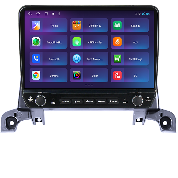 Navigatie dedicata Peugeot 3008 2017-2020 Tesla cu butoane rotative model 2024, 4GB RAM 64GB ROM, Procesor Quadcore, Android 14, Display QLED 10", DSP, Carplay&Android Auto [5]