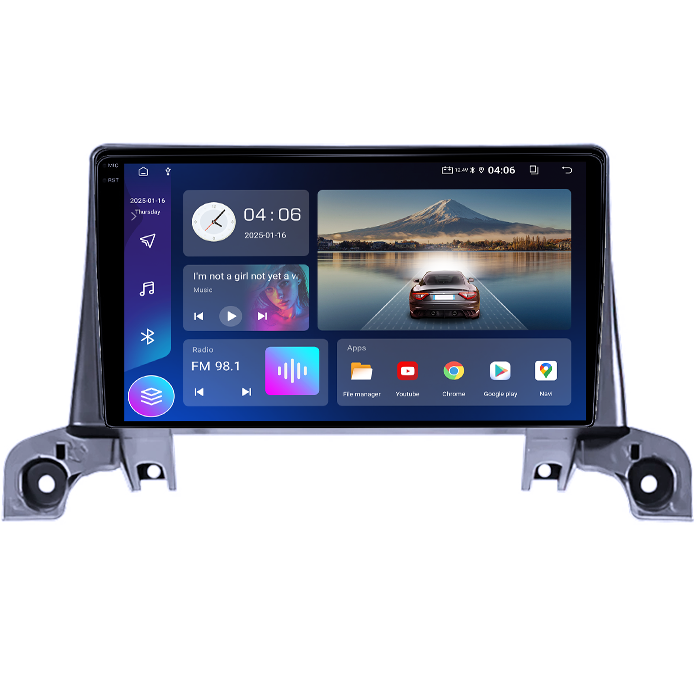Navigatie dedicata Peugeot 3008 2017-2020, 4GB RAM 64GB ROM, Quad Core, Display 9" QLED 1K, Carplay&Android Auto, Android 14, Suport Camere AHD [2]