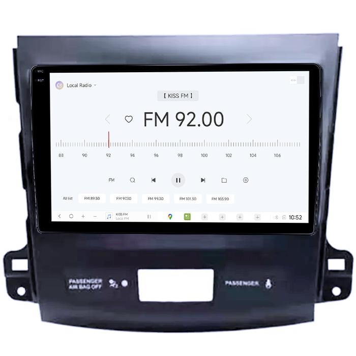 Navigatie dedicata Peugeot 4007 2007-2012, DUDU3, 4GB RAM 64GB ROM, Octacore, Platforma 8581, Android, Display QLED 9", DSP, Carplay&AndroidAuto [4]