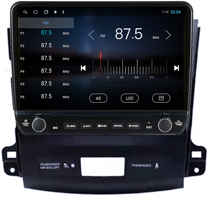 Navigatie dedicata Peugeot 4007 2007-2012 Tesla cu butoane rotative model 2024, 4GB RAM 64GB ROM, Procesor Quadcore, Android 14, Display QLED 10", DSP, Carplay&Android Auto [3]