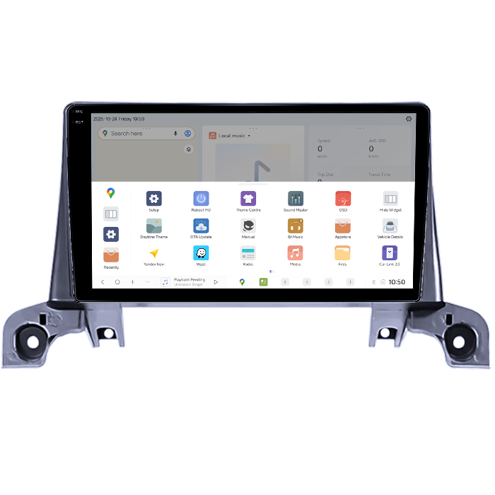 Navigatie dedicata Peugeot 3008 2017-2020, DUDU3, 4GB RAM 64GB ROM, Octacore, Platforma 8581, Android, Display QLED 9", DSP, Carplay&AndroidAuto [3]