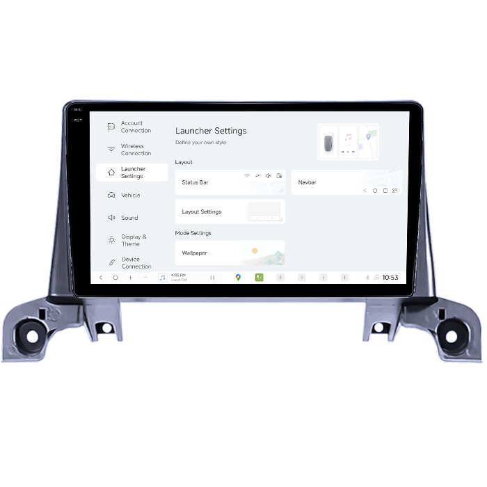 Navigatie dedicata Peugeot 3008 2017-2020, DUDU3, 4GB RAM 64GB ROM, Octacore, Platforma 8581, Android, Display QLED 9", DSP, Carplay&AndroidAuto [5]