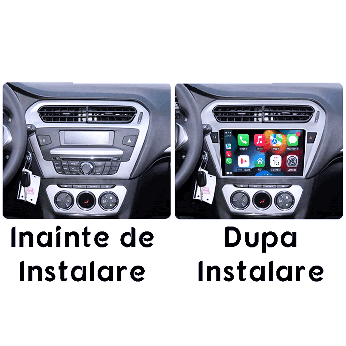 Navigatie dedicata Peugeot 301 2013-2016C-Elysee 2012, 4GB RAM 64GB ROM, Procesor Qualcomm Octacore, Android 14, Rezolutie 2K, Display QLED 9", DSP, Carplay&Android Auto, SIM 4G [6]