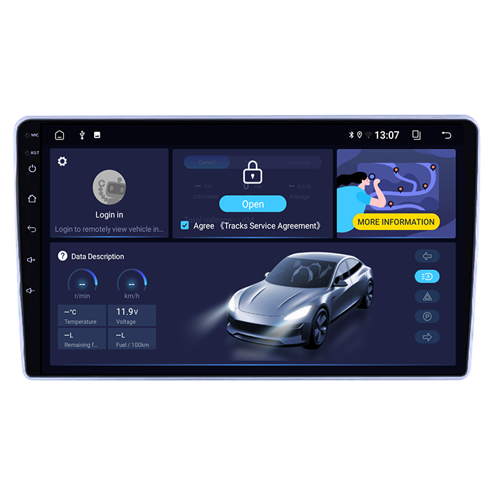 Navigatie dedicata Peugeot 308 2013-2017, 8GB RAM 128GB ROM, Octacore, Platforma TS18, Android 13, Display QLED 9”, Suporta camera 360º, DSP, Carplay&Android Auto, SIM 4G, Ventilator Activ [3]
