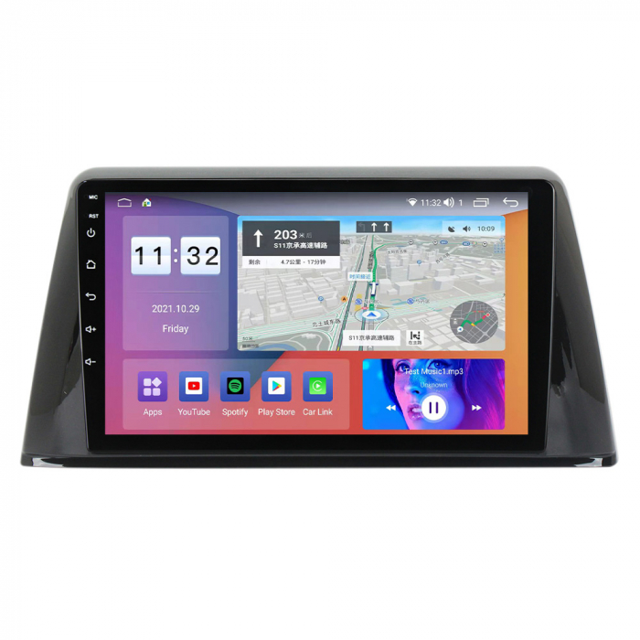 Navigatie dedicata Peugeot 308 2016-2018, 4 GB RAM 32 ROM, Android 13, Display QLED, 9", DSP, Carplay, Android Auto, Internet, Youtube , Waze , WI-FI , USB , Bluetooth [3]