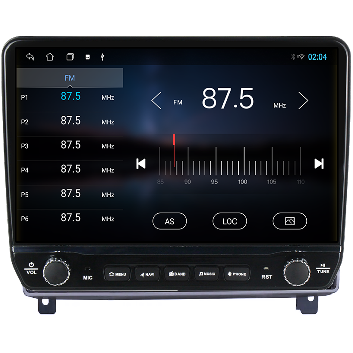 Navigatie dedicata Peugeot 407 2004-2011 Tesla cu butoane rotative model 2024, 4GB RAM 64GB ROM, Procesor Quadcore, Android 14, Display QLED 10", DSP, Carplay&Android Auto [4]
