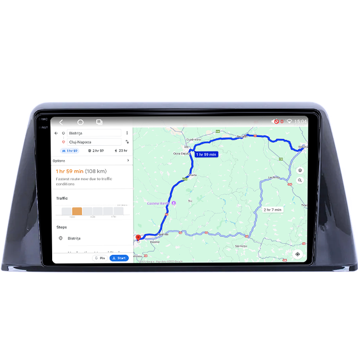 Navigatie dedicata Peugeot 308 2016+, 4GB RAM 64GB ROM, Octacore, Android 14, Display QLED 1K 10", Carplay&Android Auto, SIM 4G, Ventilator Activ [4]