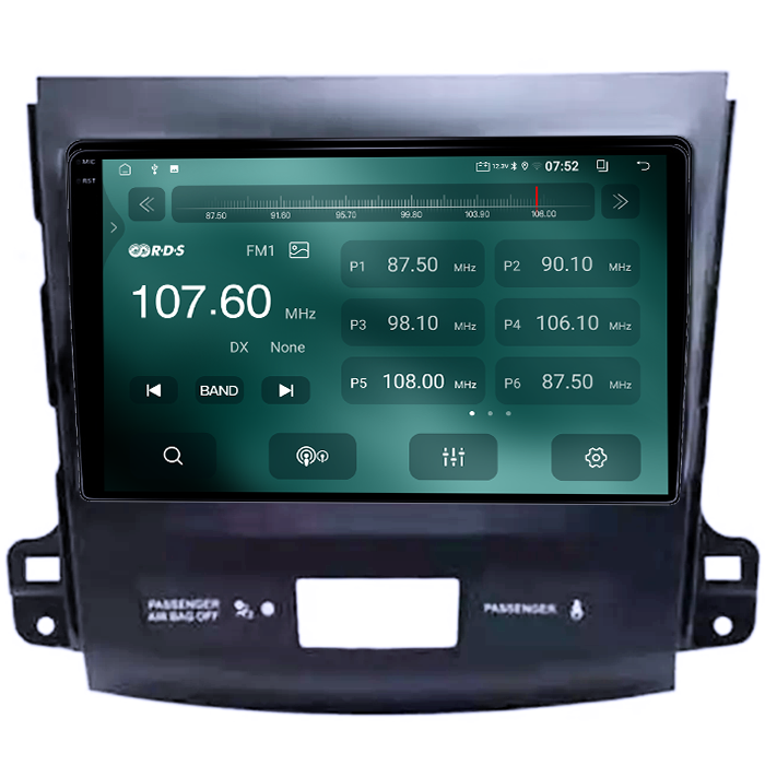 Navigatie dedicata Peugeot 4007 2007-2012, 4GB RAM 64GB ROM, Quad Core, Display 9" QLED 1K, Carplay, Android 14, Bluetooth, Magazin Play, Suport Camere AHD [4]