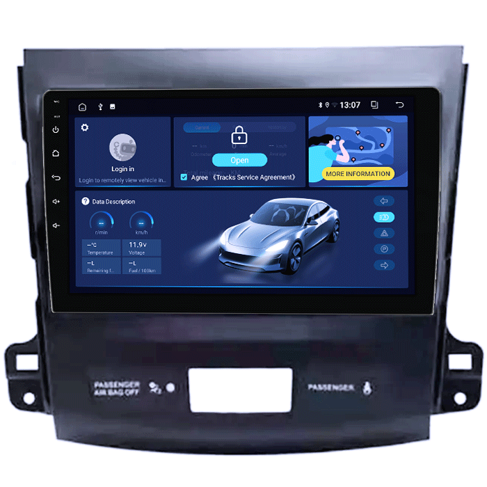 Navigatie dedicata Peugeot 4007 2007-2012, 4GB RAM 32GB ROM, Octacore, Android 14, Display QLED 9", DSP, Carplay&Android Auto, SIM 4G, Bluetooth, Ventilator Activ [1]