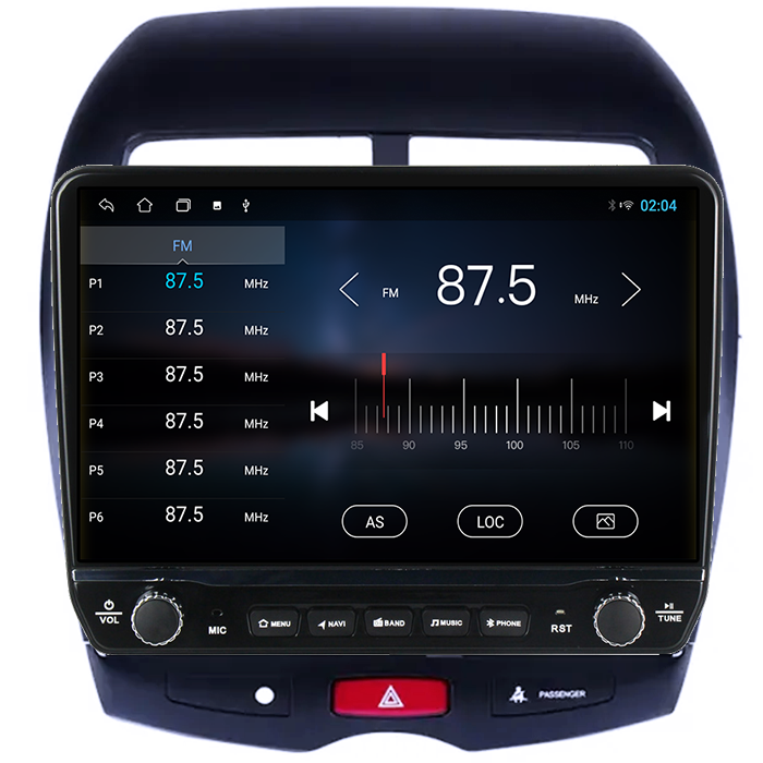 Navigatie dedicata Peugeot 4008 Tesla cu butoane rotative model 2024, 4GB RAM 64GB ROM, Procesor Quadcore, Android 14, Display QLED 10", DSP, Carplay&Android Auto [3]